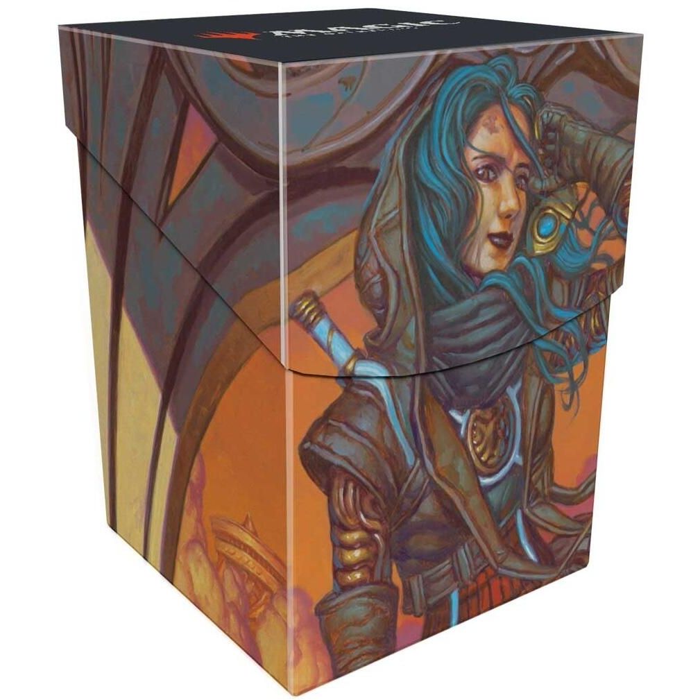 Image for Aetherdrift - Borderless Racer 1: Sita Varma, Masked Racer 100+ Deck Box for Magic: The Gathering - Deck Boxes