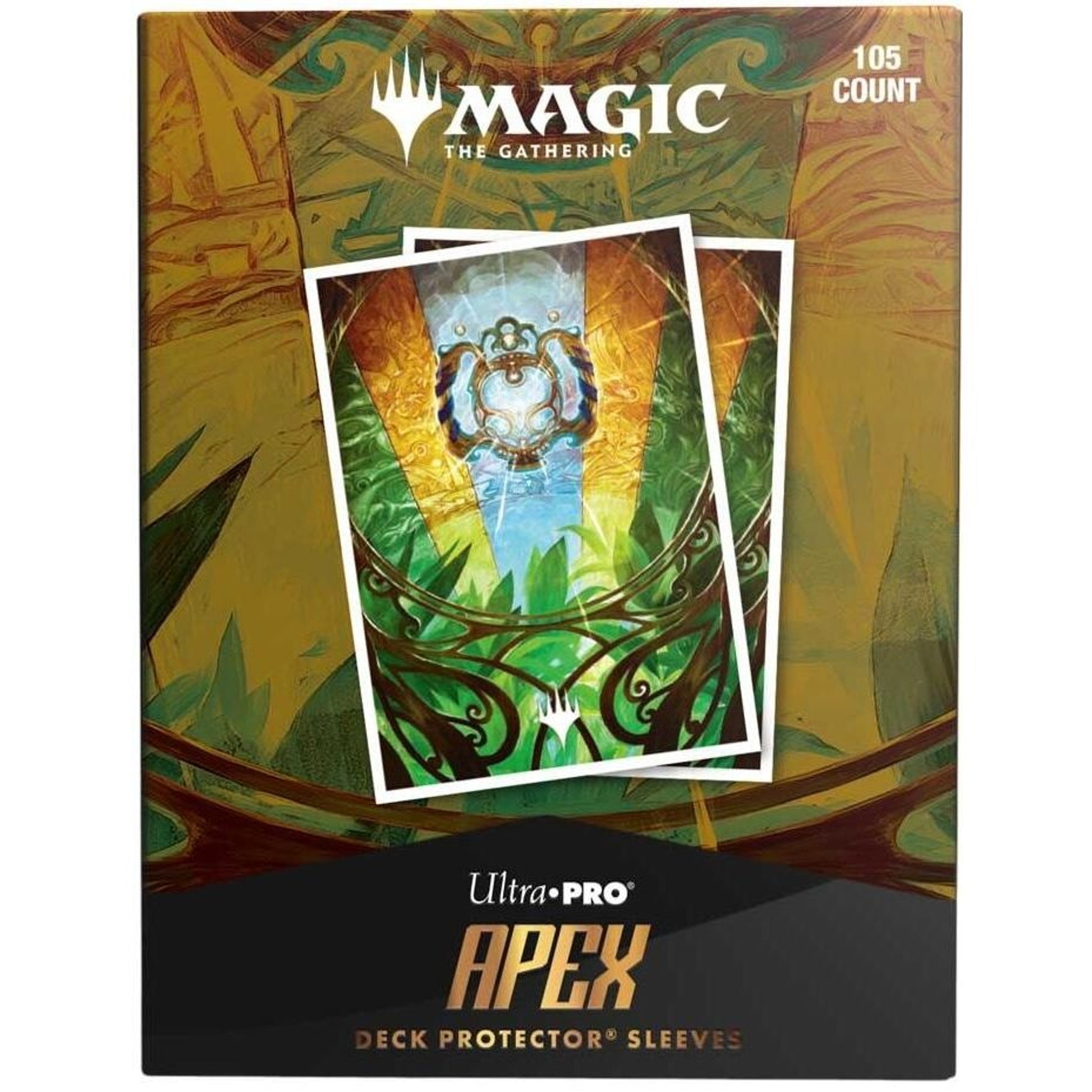Image for Aetherdrift - Serialized Card: The Aetherspark APEX Deck Protector Sleeves for Magic: The Gathering (105-pack) - Card Sleeves