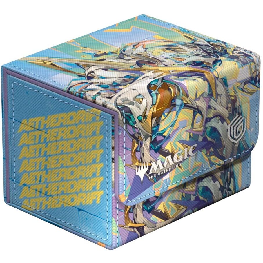 Image for Magic: The Gathering Aetherdrift Sidewinder 100+ Xenoskin Deck Box - Riptide Gearhulk - Deck Boxes