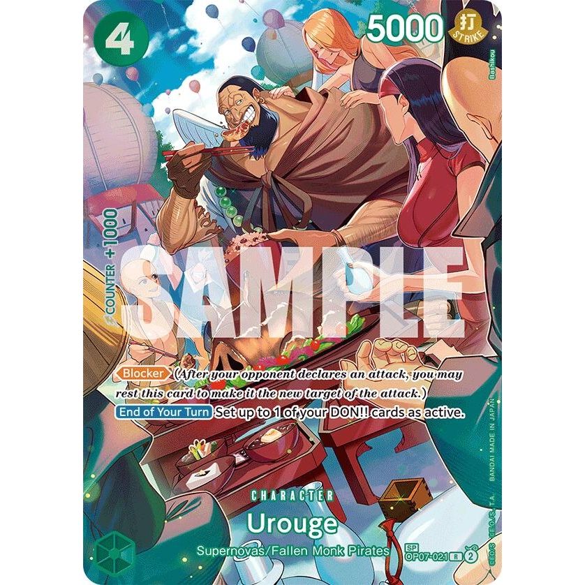 Image for Urouge (SP) (OP07-021) (OP10) - One Piece Card Game