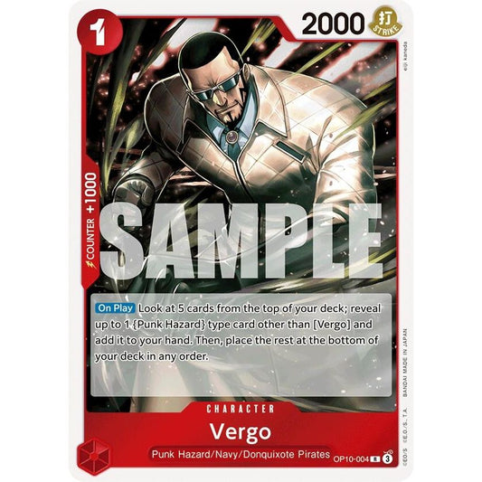 Image for Vergo (OP10-004) (OP10) - One Piece Card Game