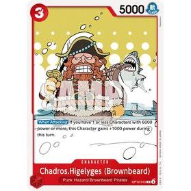 Chadros.Higelyges (Brownbeard) - One Piece — Royal Blood (019)