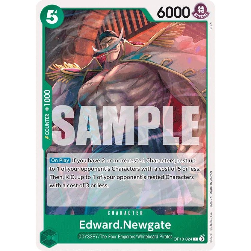 Image for Edward.Newgate (OP10-024) (OP10) - One Piece Card Game