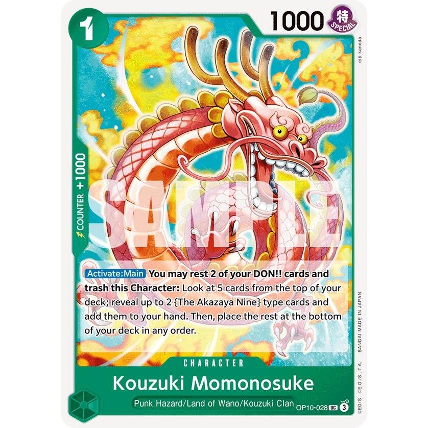 Image for Kouzuki Momonosuke (028) (OP10-028) (OP10) - One Piece Card Game