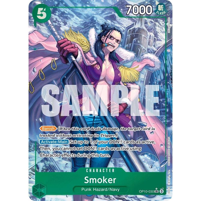 Image for Smoker (030) (Parallel) (OP10-030) (OP10) - One Piece Card Game