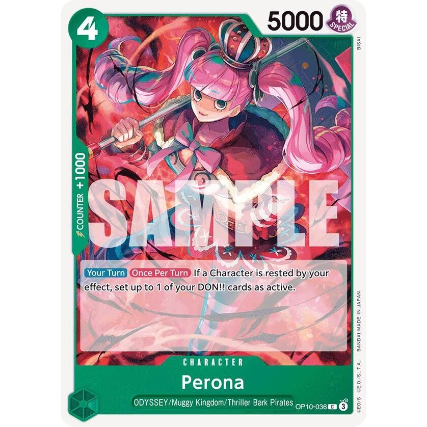 Image for Perona (036) (OP10-036) (OP10) - One Piece Card Game