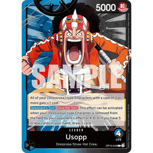 Image for Usopp (042) (OP10-042) (OP10) - One Piece Card Game