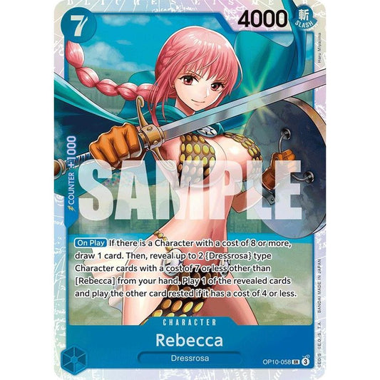 Image for Rebecca (OP10-058) (OP10) - One Piece Card Game