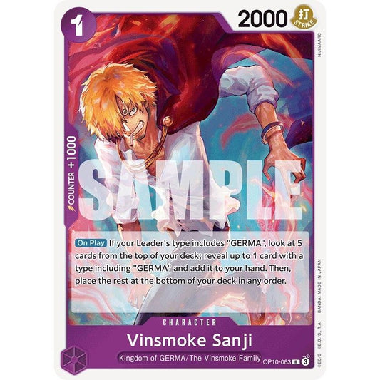 Image for Vinsmoke Sanji (OP10-063) (OP10) - One Piece Card Game