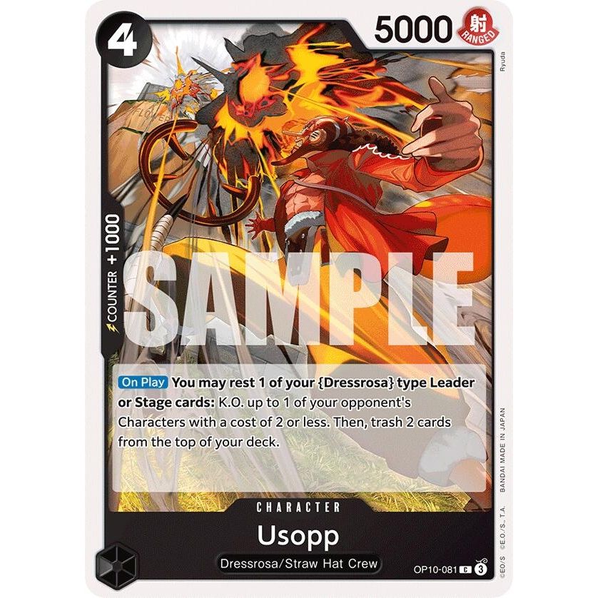 Image for Usopp (081) (OP10-081) (OP10) - One Piece Card Game