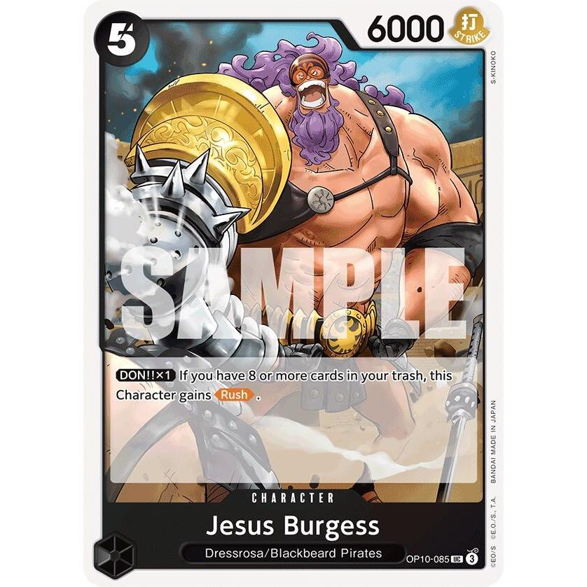 Image for Jesus Burgess (OP10-085) (OP10) - One Piece Card Game