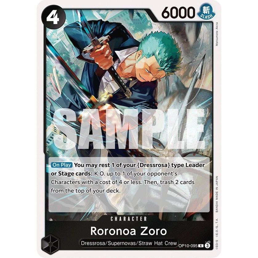 Image for Roronoa Zoro (095) (OP10-095) (OP10) - One Piece Card Game
