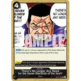 There's No Longer Any Need for the Seven Warlords of the Sea!!! - One Piece — Royal Blood (120)
