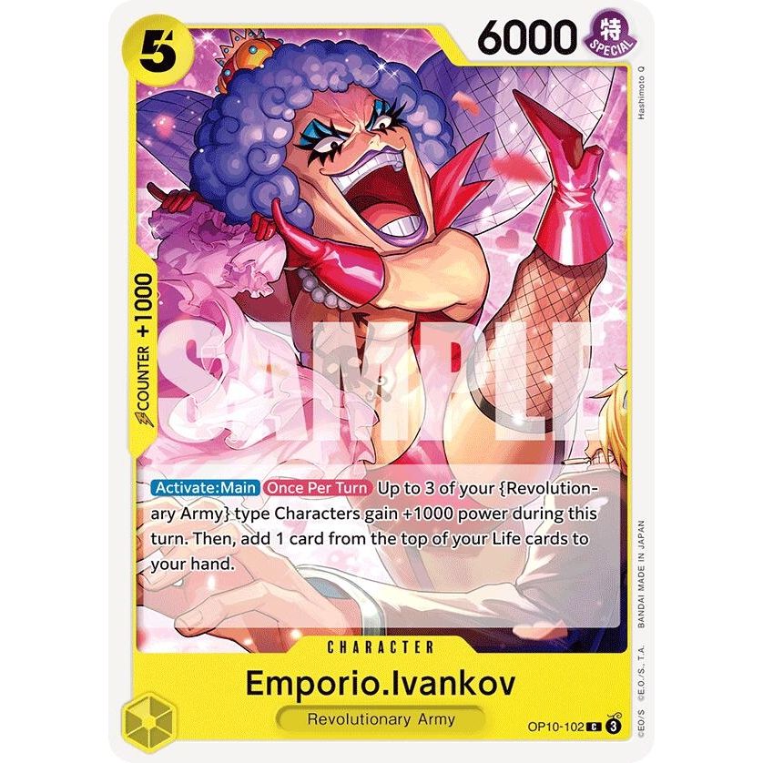 Image for Emporio.Ivankov (OP10-102) (OP10) - One Piece Card Game