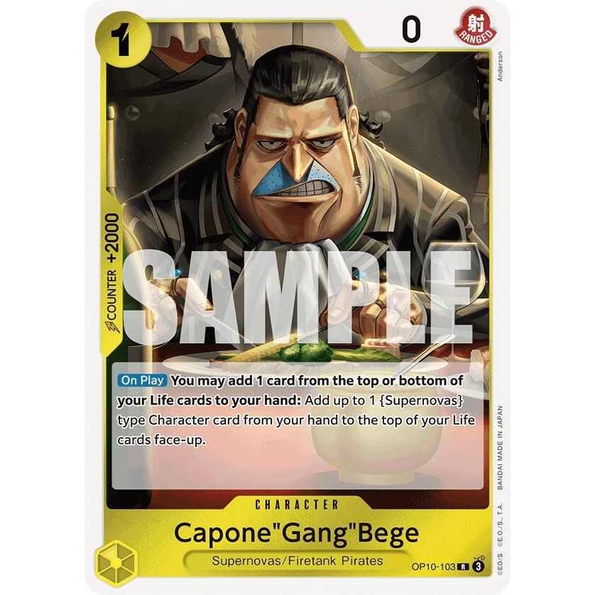 Image for Capone"Gang"Bege (OP10-103) (OP10) - One Piece Card Game