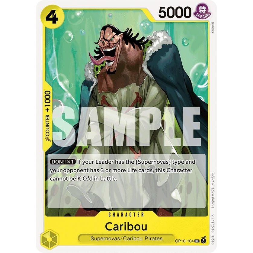 Image for Caribou (OP10-104) (OP10) - One Piece Card Game