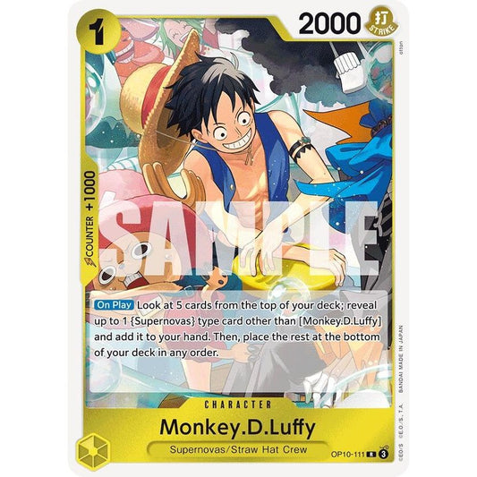 Image for Monkey.D.Luffy (111) (OP10-111) (OP10) - One Piece Card Game
