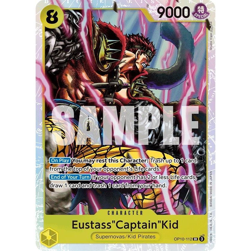 Image for Eustass"Captain"Kid (112) (OP10-112) (OP10) - One Piece Card Game