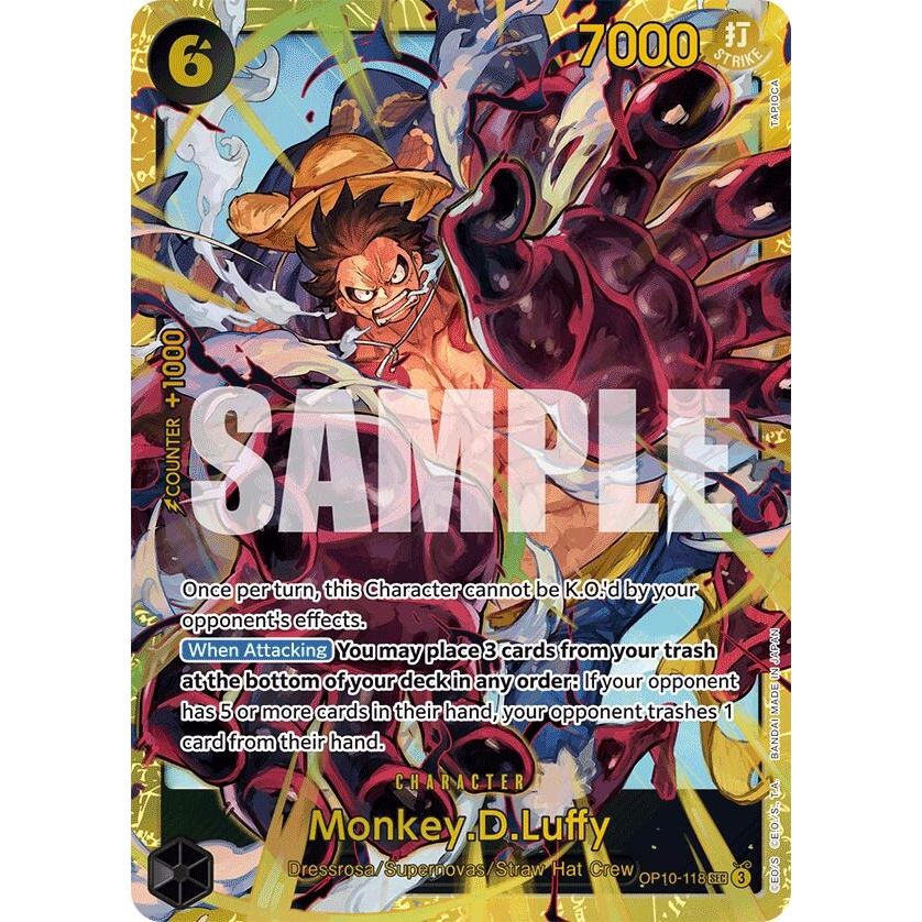Image for Monkey.D.Luffy (118) (OP10-118) (OP10) - One Piece Card Game