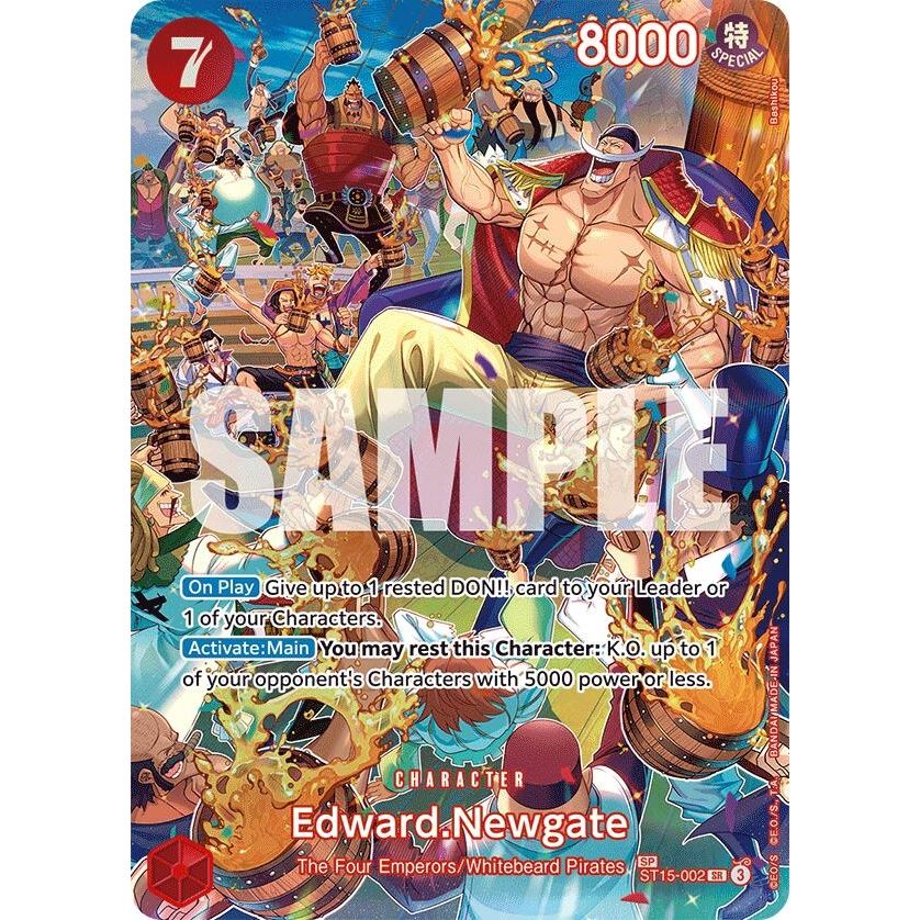 Image for Edward.Newgate (SP) (ST15-002) (OP10) - One Piece Card Game