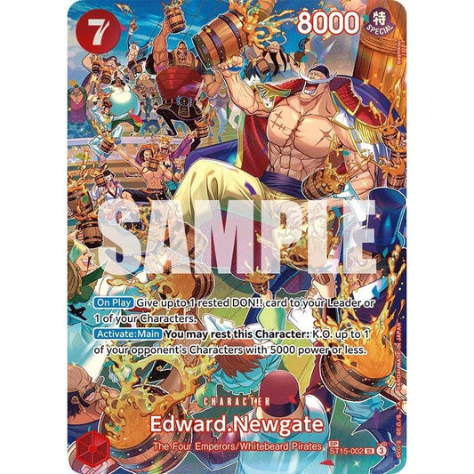 Image for Edward.Newgate (SP) (ST15-002) (OP10) - One Piece Card Game