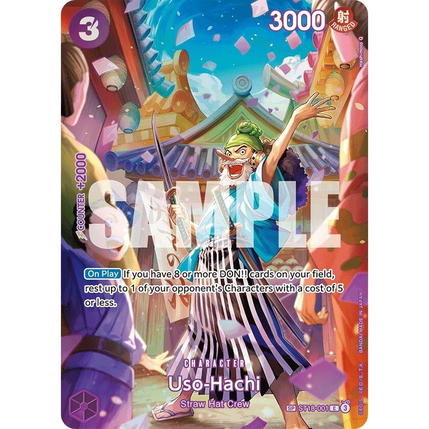 Image for Uso-Hachi (SP) (ST18-001) (OP10) - One Piece Card Game