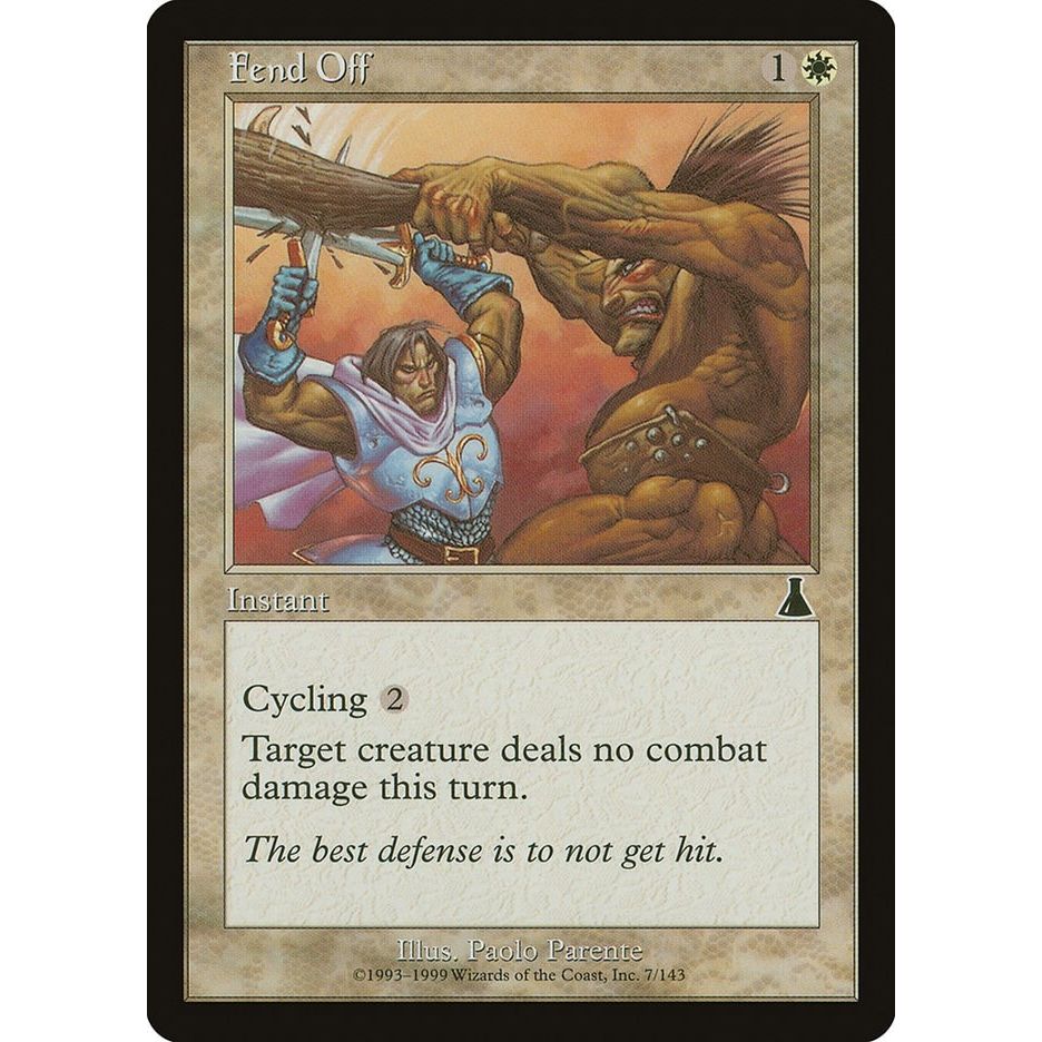 Image for Fend Off (7) (UDS) - Magic: The Gathering