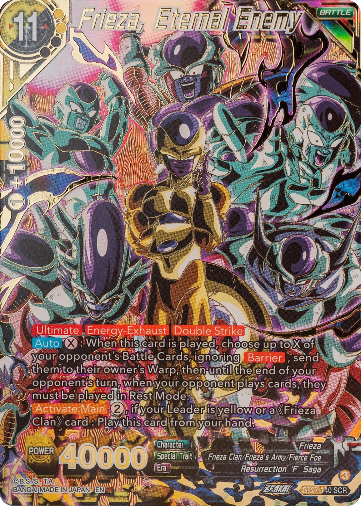 Image for Frieza, Eternal Enemy (BT27-140) (BT27) - Dragon Ball Super: Masters