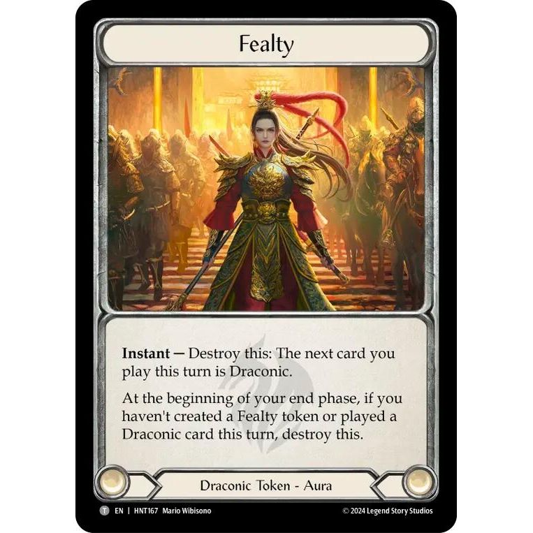 Image for Fealty (HNT167) - Flesh and Blood TCG