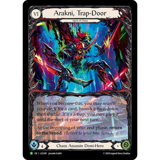 Image for Arakni, Trap-Door (Extended Art) - LGS381 (LGS381) (PR) - Flesh and Blood TCG