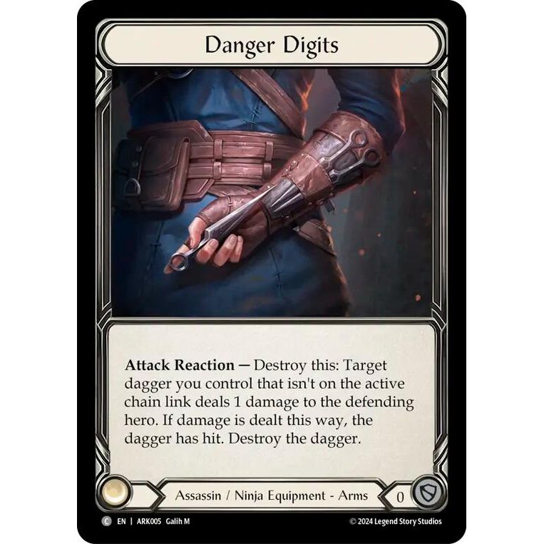 Image for Danger Digits (ARK005) - Flesh and Blood TCG