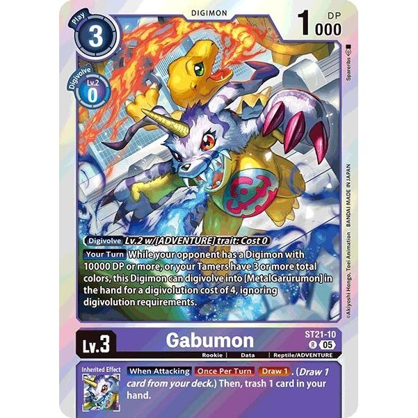 Image for Gabumon (ST21-10 R) (ST-21) - Digimon Card Game