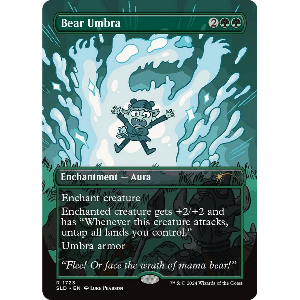 Image for Bear Umbra (1723) (SLD) - Magic: The Gathering