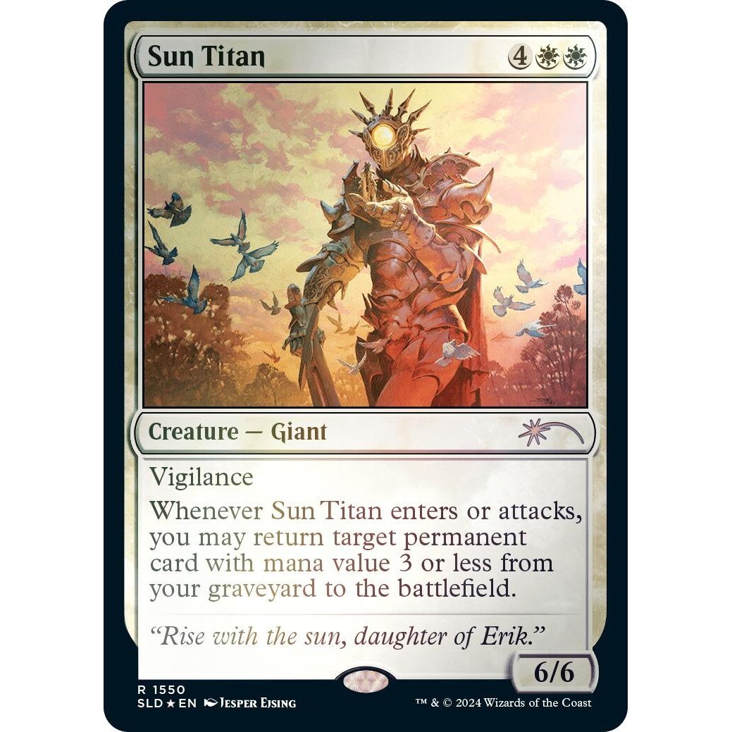 Image for Sun Titan (Rainbow Foil) (1550) (SLD) - Magic: The Gathering