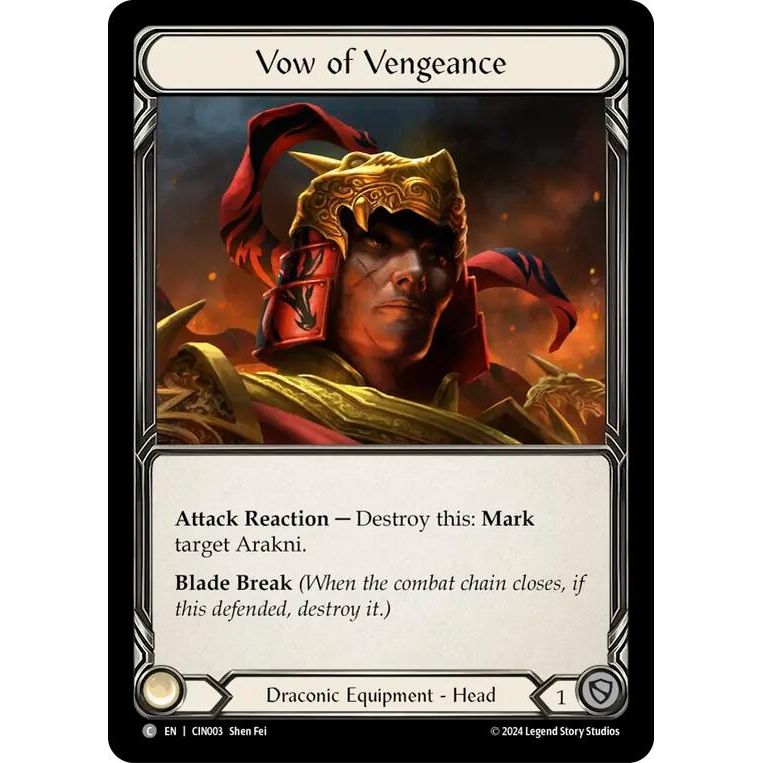 Image for Vow of Vengeance (CIN003) - Flesh and Blood TCG