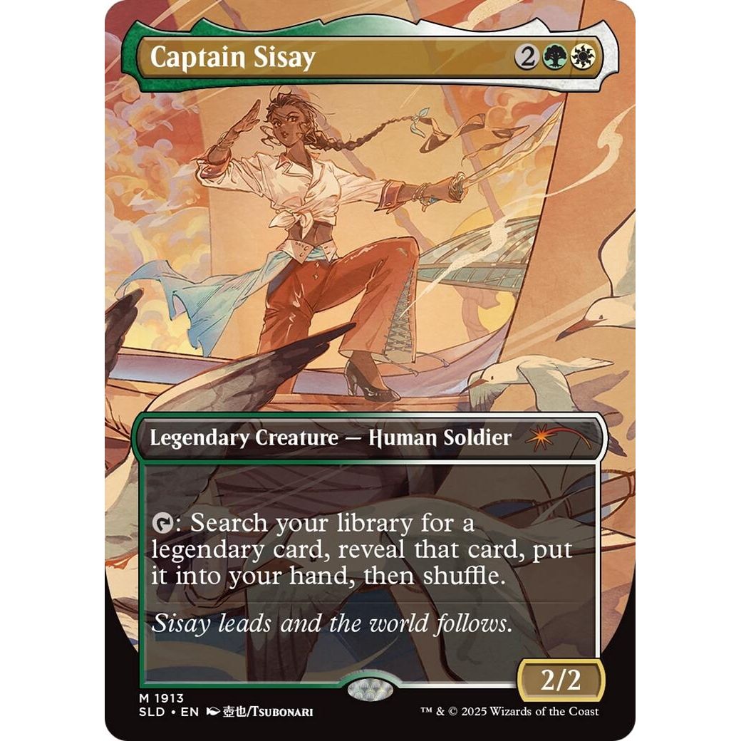 Image for Captain Sisay (1913) (1913) (SLD) - Magic: The Gathering
