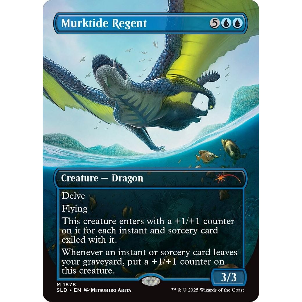 Image for Murktide Regent (1878) (SLD) - Magic: The Gathering