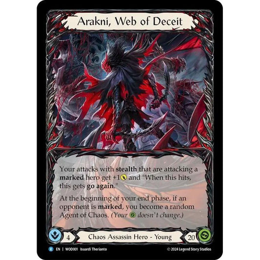 Image for Arakni, Web of Deceit (WOD001) - Flesh and Blood TCG