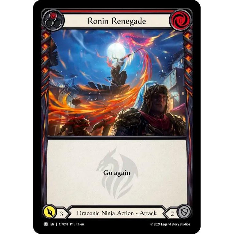 Image for Ronin Renegade (Red) (CIN018) - Flesh and Blood TCG