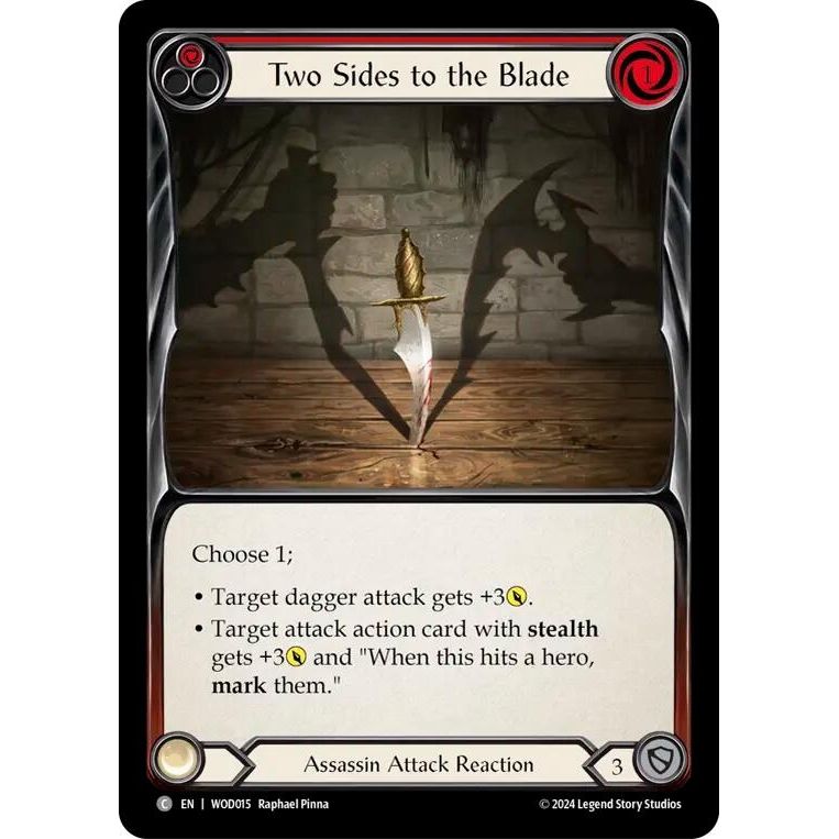 Image for Two Sides to the Blade (WOD015) - Flesh and Blood TCG