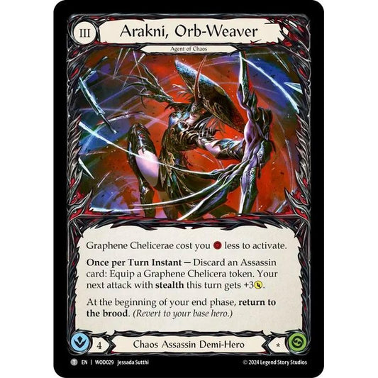 Image for Arakni, Orb-Weaver // Arakni, Redback (WOD029//WOD030) - Flesh and Blood TCG