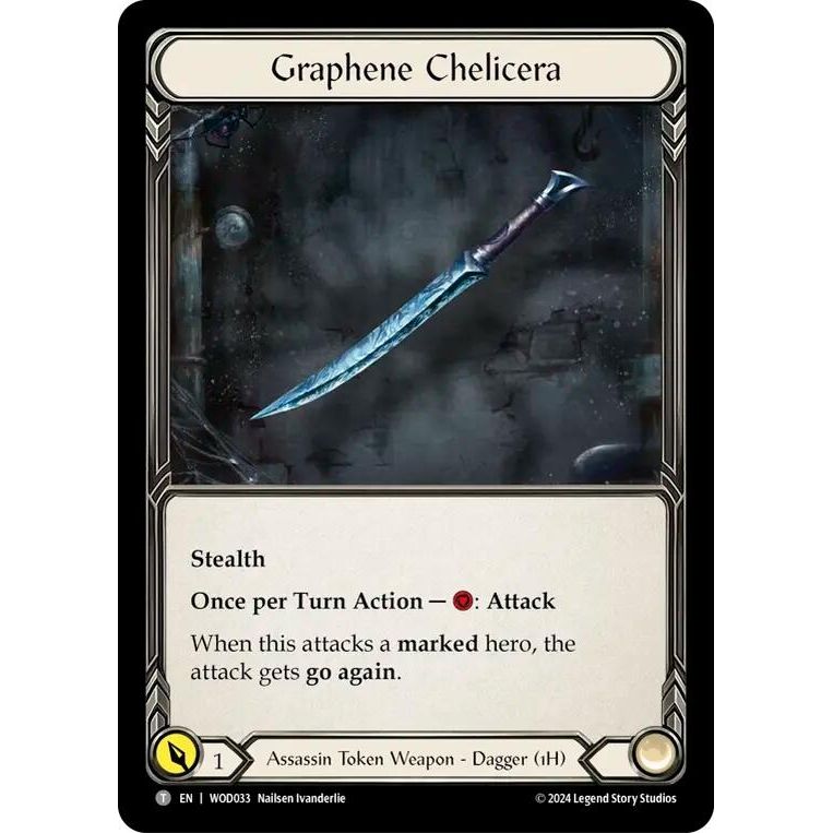 Image for Graphene Chelicera // Marked (WOD033 // WOD034) - Flesh and Blood TCG