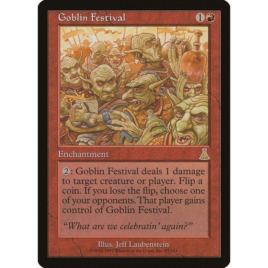 Image for Goblin Festival (83) (UDS) - Magic: The Gathering