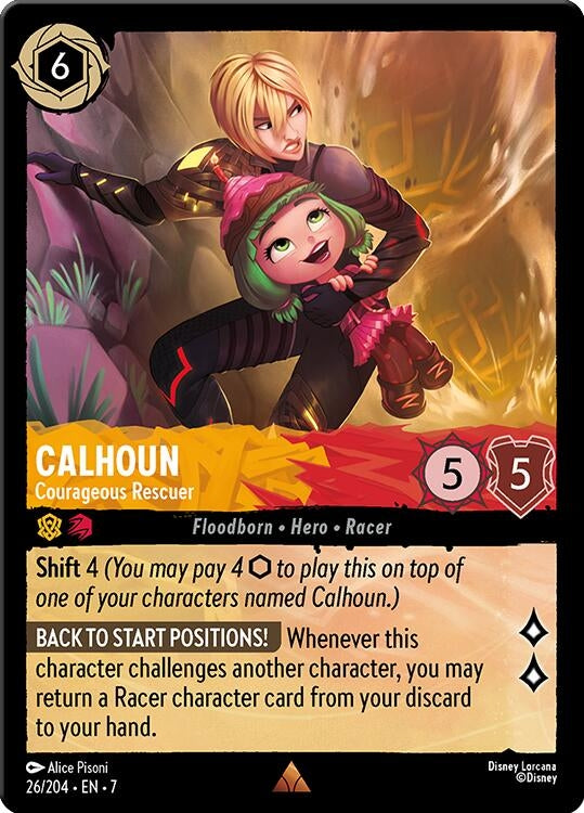 Image for Calhoun - Courageous Rescuer (26/204) (7) - Disney Lorcana