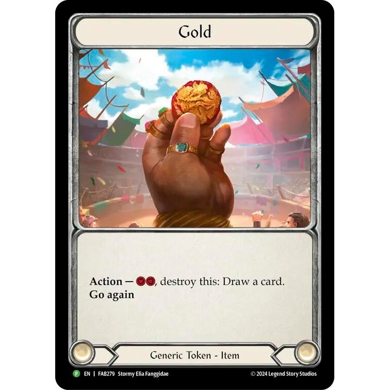 Image for Gold -  FAB279 (FAB279) (PR) - Flesh and Blood TCG