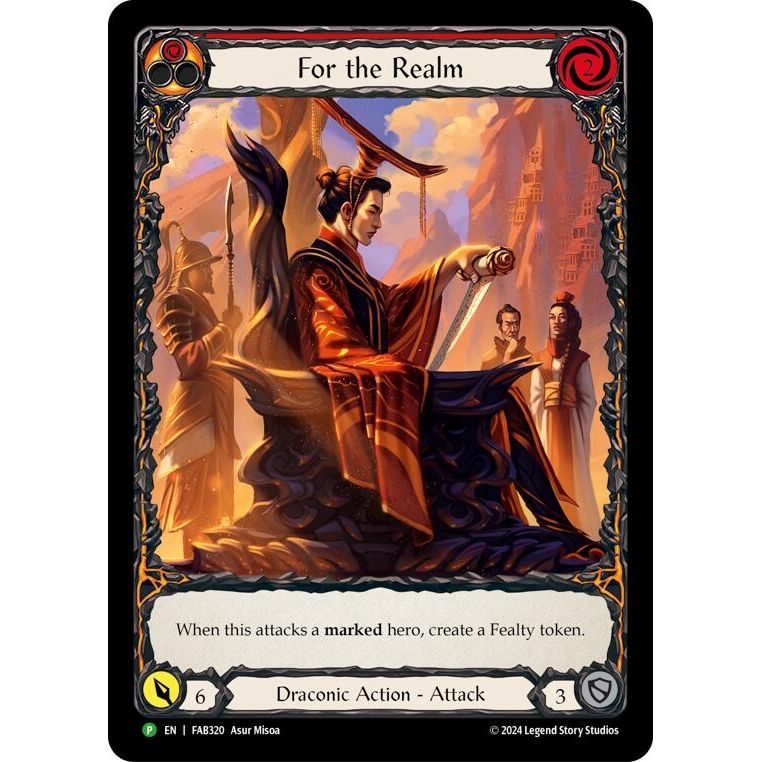Image for For the Realm - FAB320 (FAB320) (PR) - Flesh and Blood TCG
