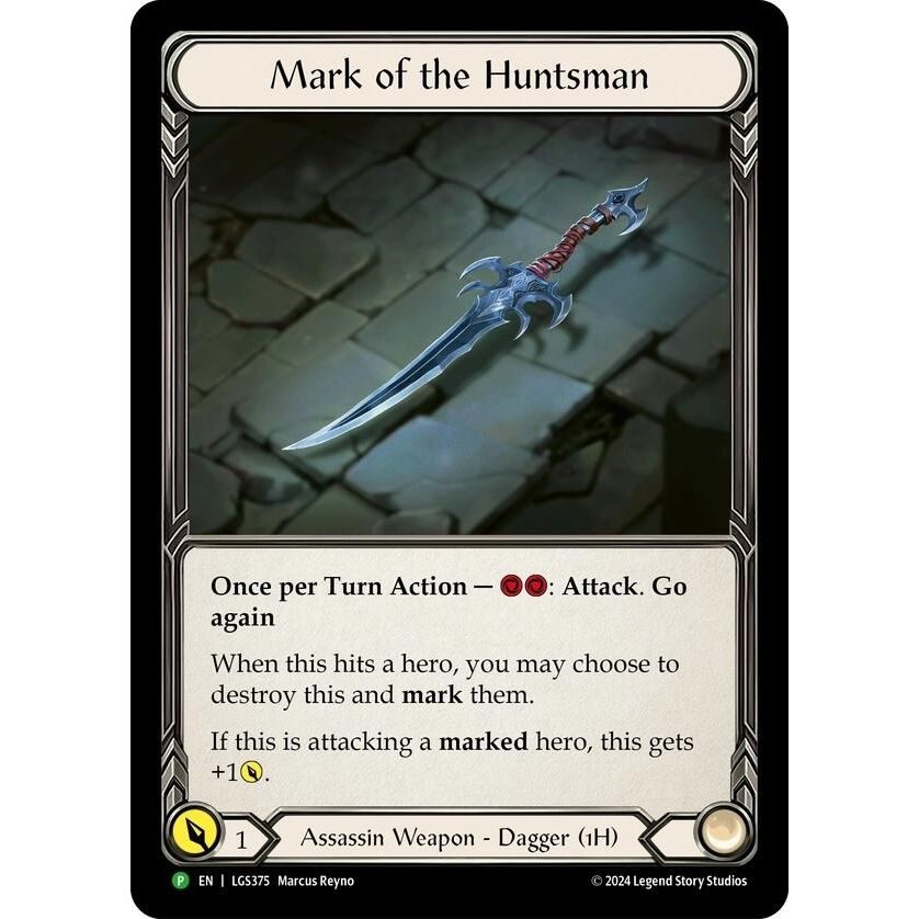 Image for Mark of the Huntsman - LGS375 (LGS375) (PR) - Flesh and Blood TCG