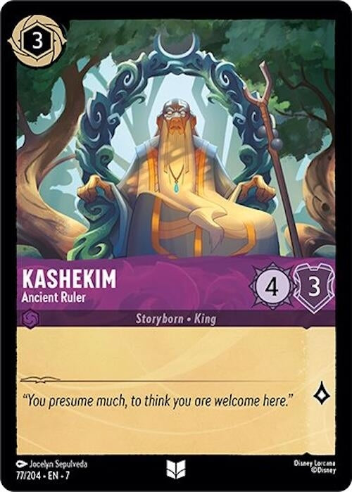 Image for Kashekim - Ancient Ruler (77/204) (7) - Disney Lorcana