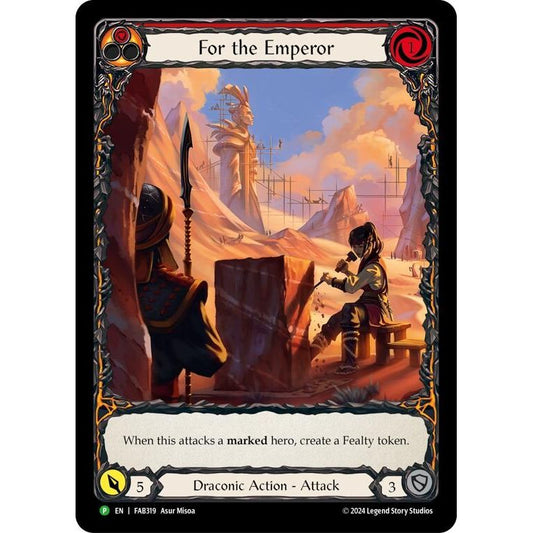 Image for For the Emperor - FAB319 (FAB319) (PR) - Flesh and Blood TCG