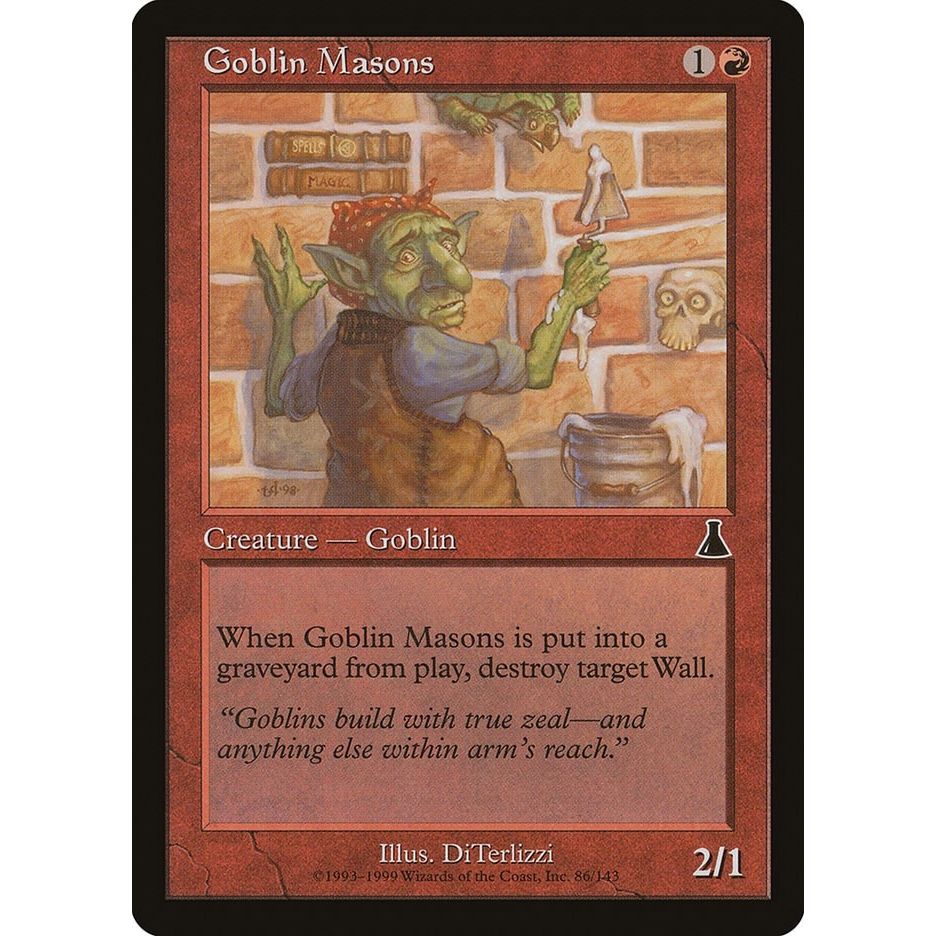 Image for Goblin Masons (86) (UDS) - Magic: The Gathering